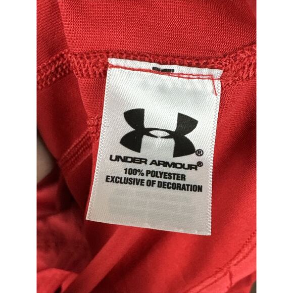 XL Under Armour Texas Tech Shirt Long Sleeve Loose Stretch Red Mens XL NCAA EUC - Picture 4 of 7